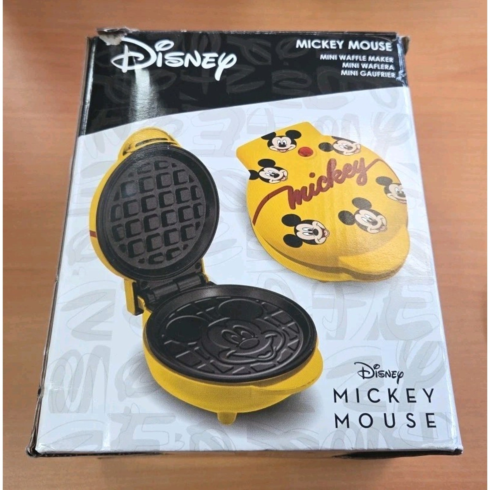 Disney Mickey Mouse Mini Waffle Maker NEW IN BOX Disney Theme Disney Collectible