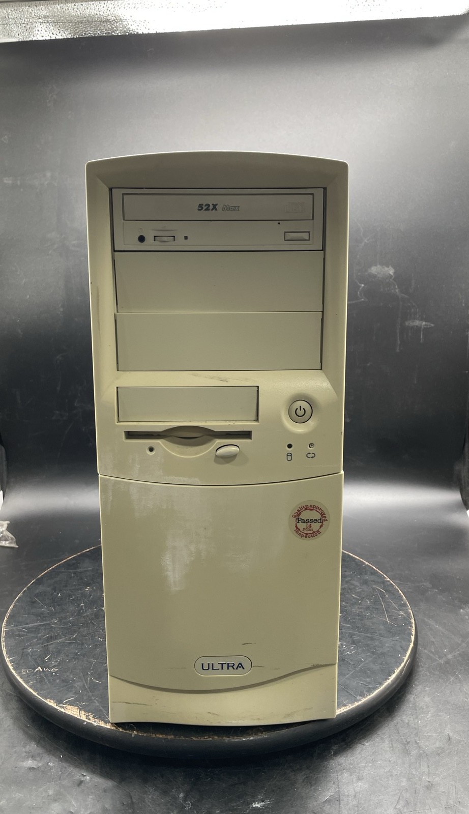 Vintage Custom PC Tower Windows Desktop Intel Processor System Unit No HDD