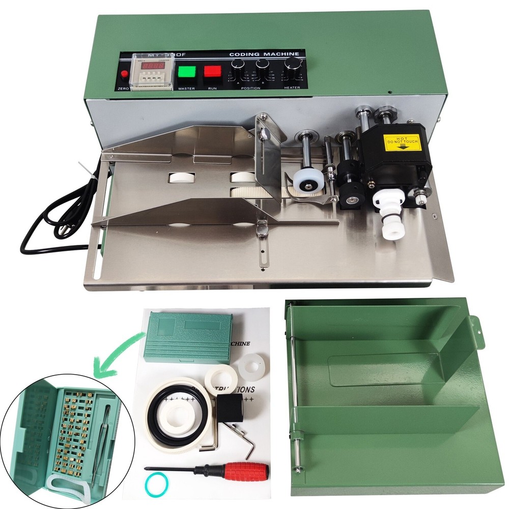 110V MY-380F Automatic Continuous Solid-ink Coding Machine for Printing Label
