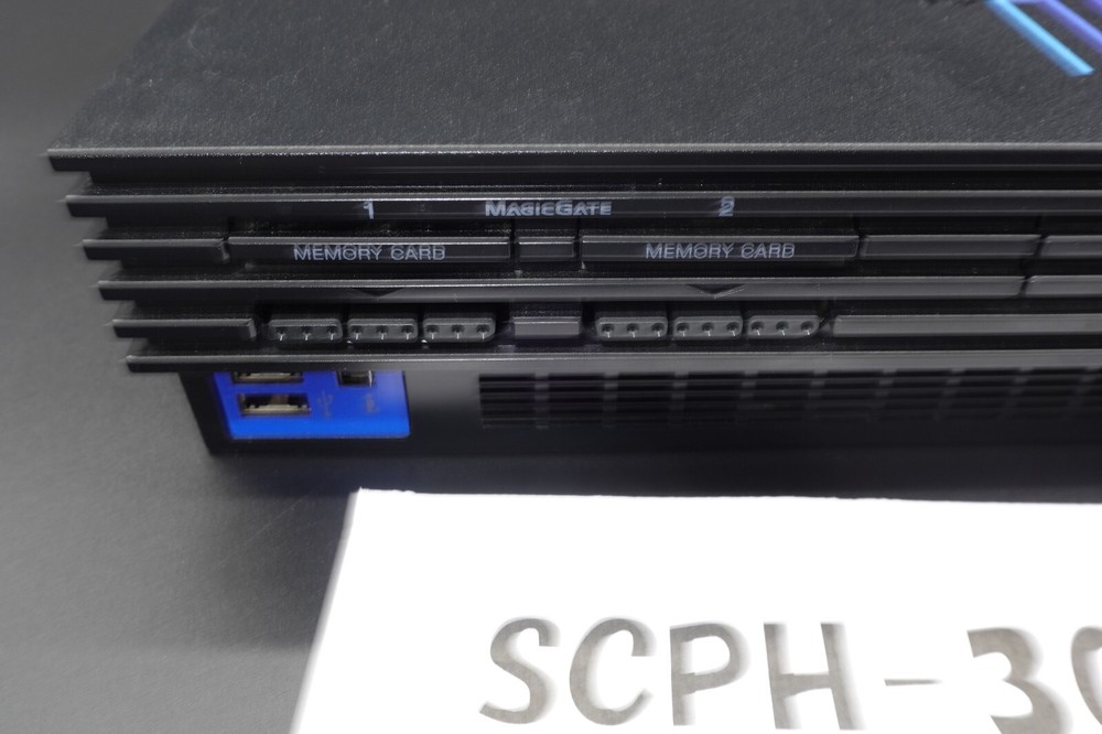 Sony PlayStation2 PS2 black SCPH-30000 Console controller Cable Working NTSC-J