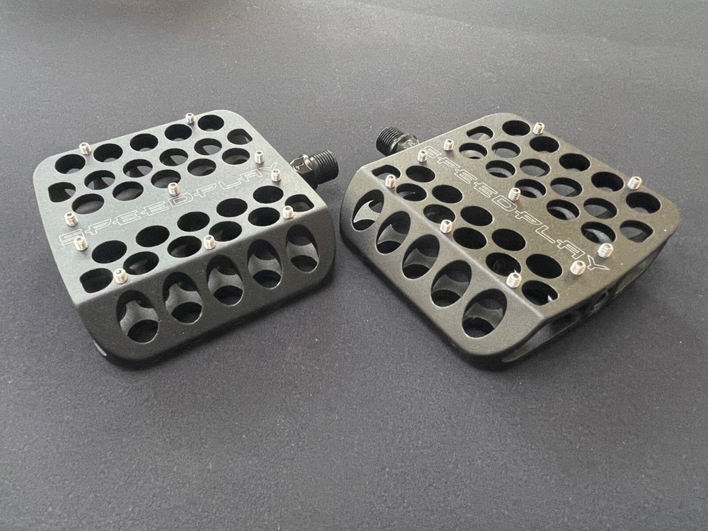 Speedplay Drillium platform pedals, Black, NEW