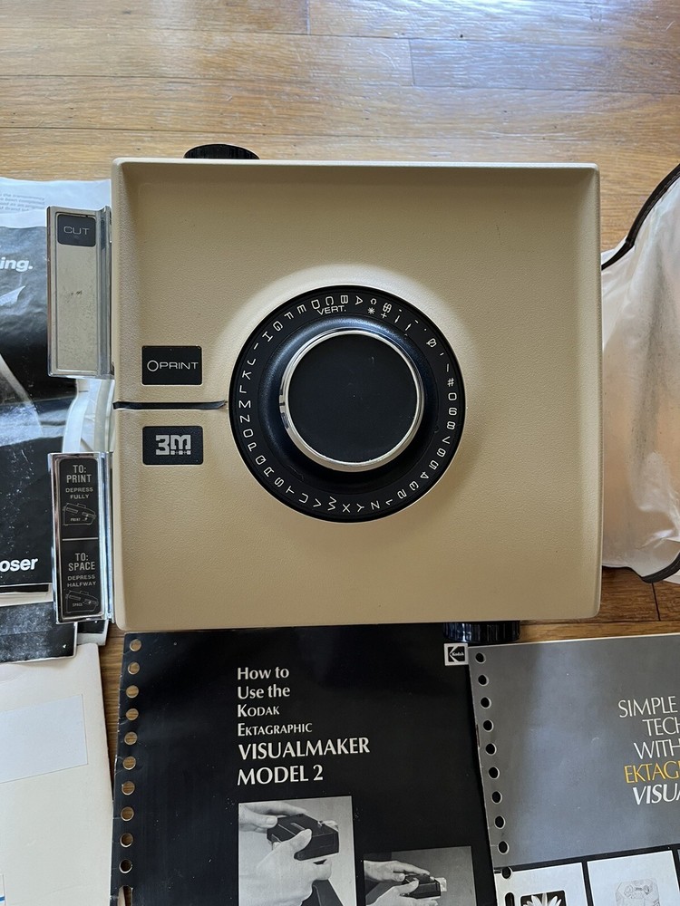 THE 3M TRANSPARENCY COMPOSER PRINTER MODEL 287