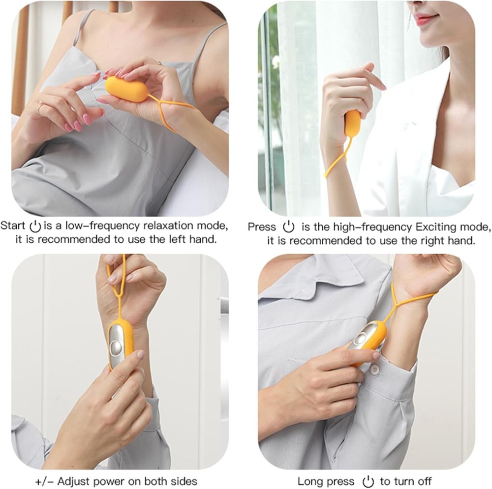 Handheld Relaxation Device, Compact Device, Massage Improves Mood and Focuses...