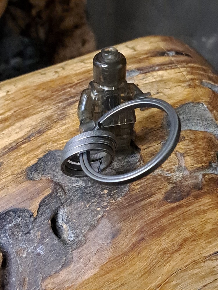 Pro Series Titanium Sidepush Keyring Set