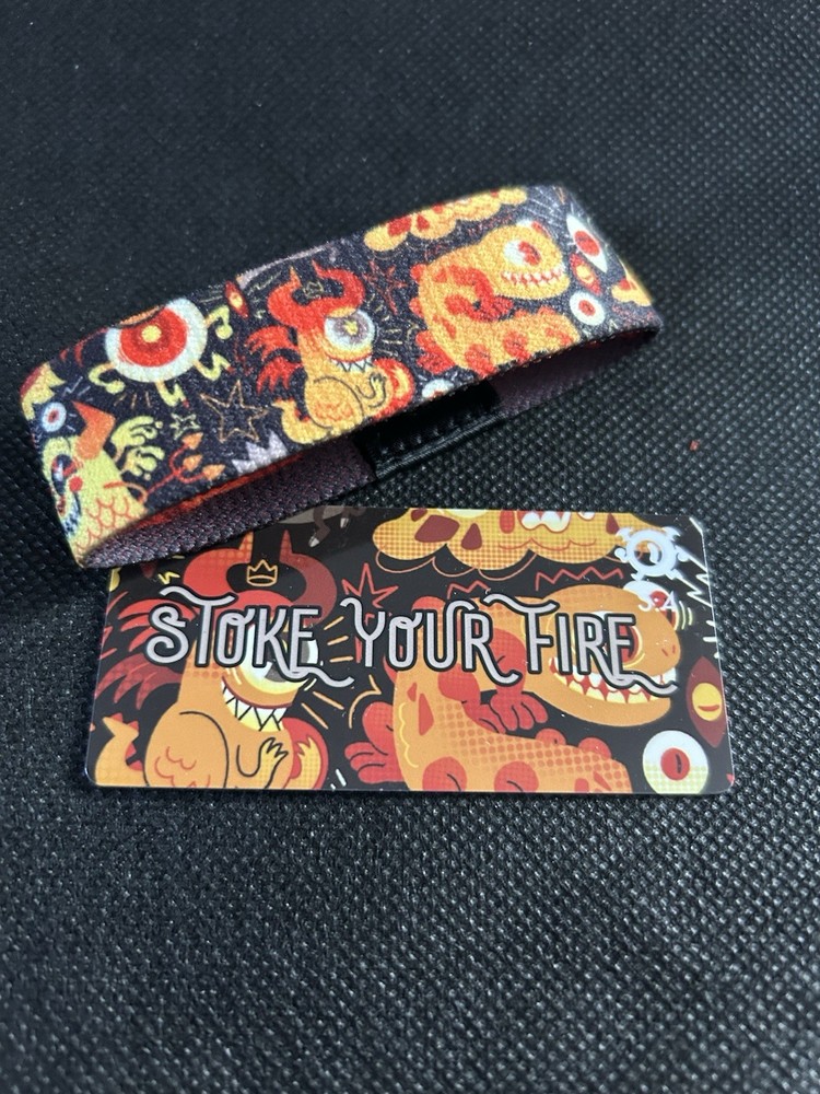 Stoke Your Fire Zox Strap Reversible Wristband