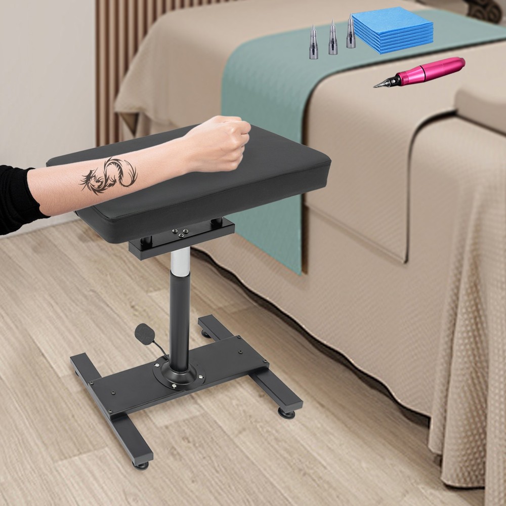 Adjustable Armrest Stand for Tattoo Workstation with Ergonomic Design
