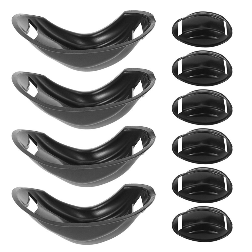 10 Pcs Bike Inner Padding Hard Hat Chin Pads Protector Cups