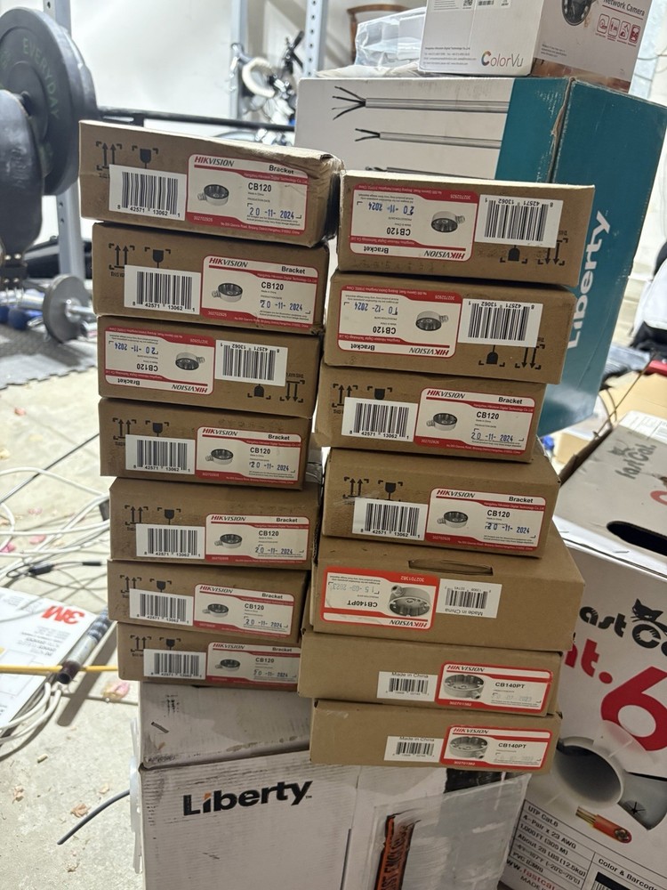 NEW IN BOX Hikvision CB110 Conduit Mount Bracket Junction Box