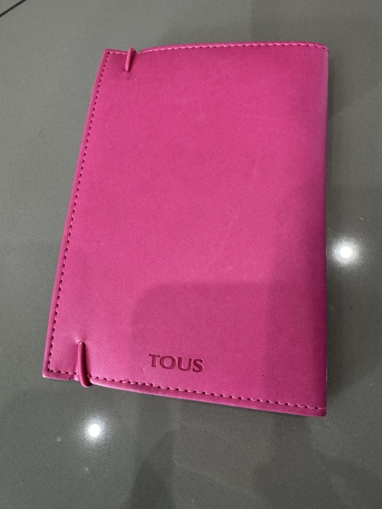 Tous Pink Travel Explore Live Passport Holder Document Notebook
