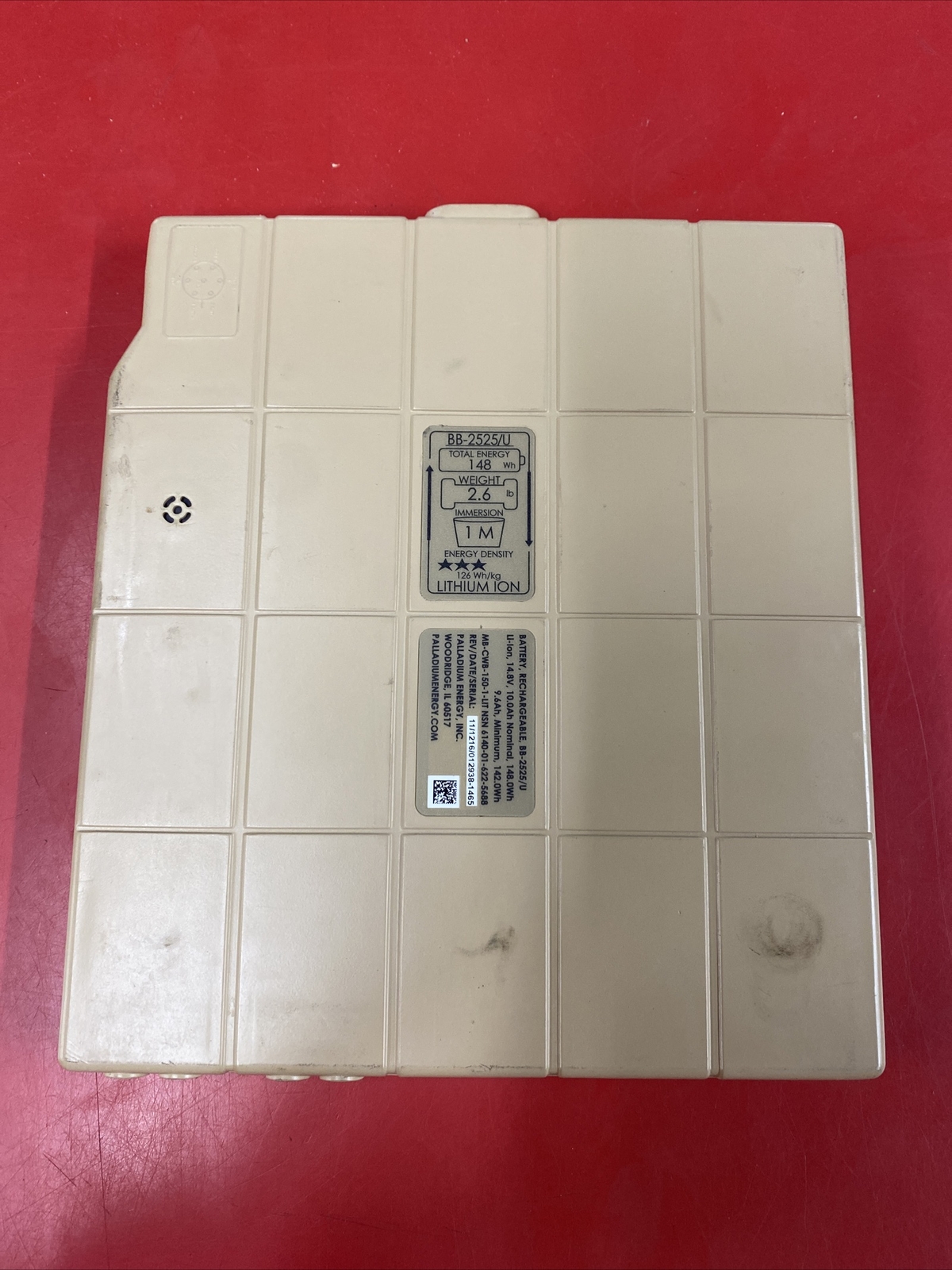 Inventus BB-2525/U Military Rechargeable Battery