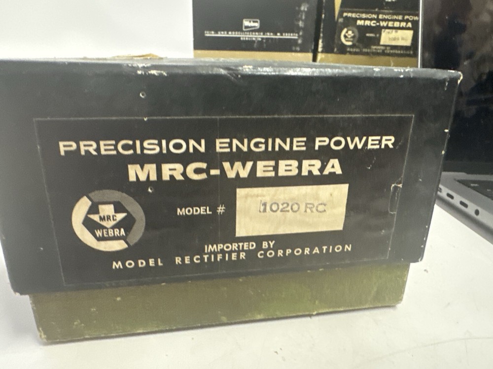 WEBRA MODEL AIRPLANE ENGINE R/C 61 RC 10CCM 1020