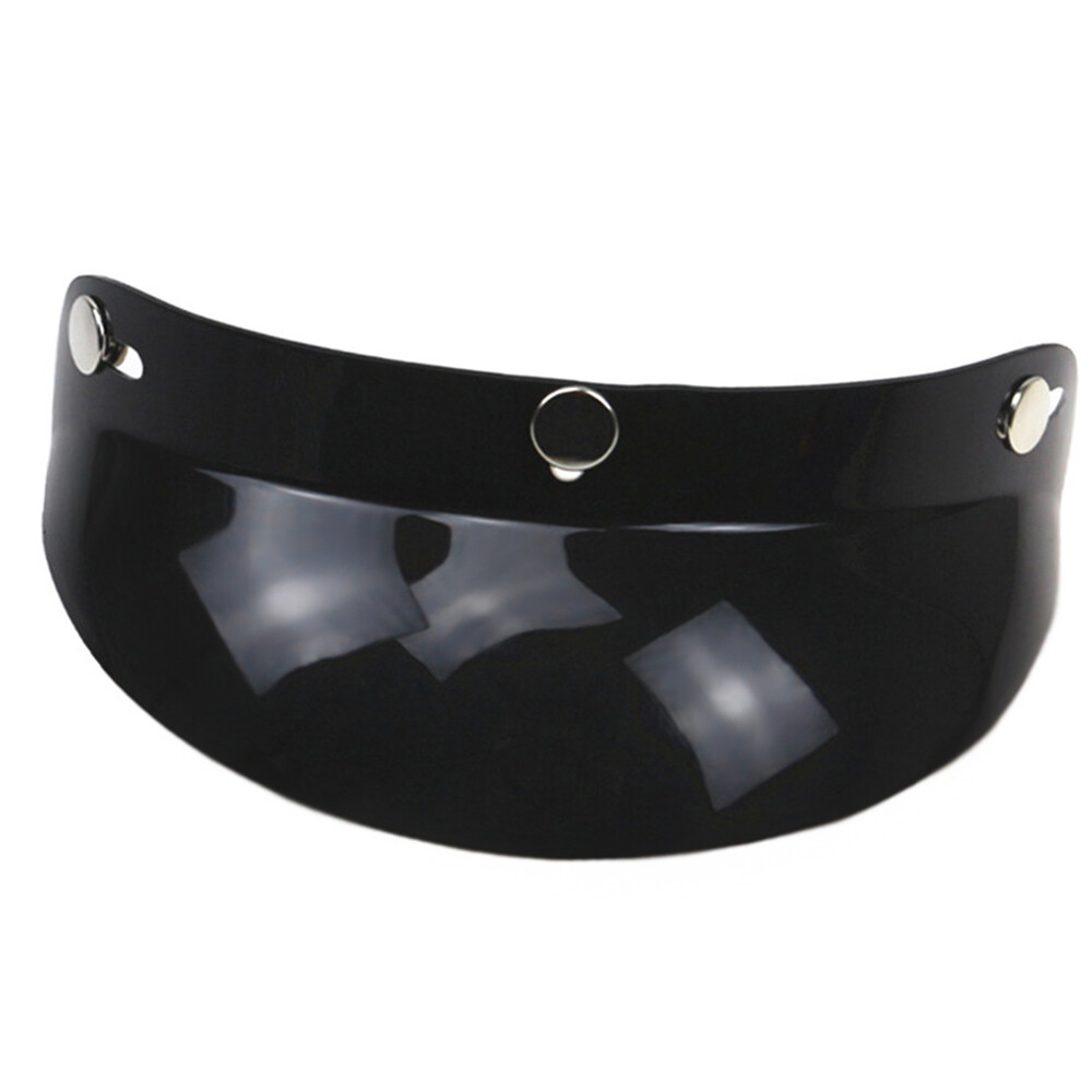 3-Snap Visor for Open Face Motorcycle Wind Flip Visor F2B3