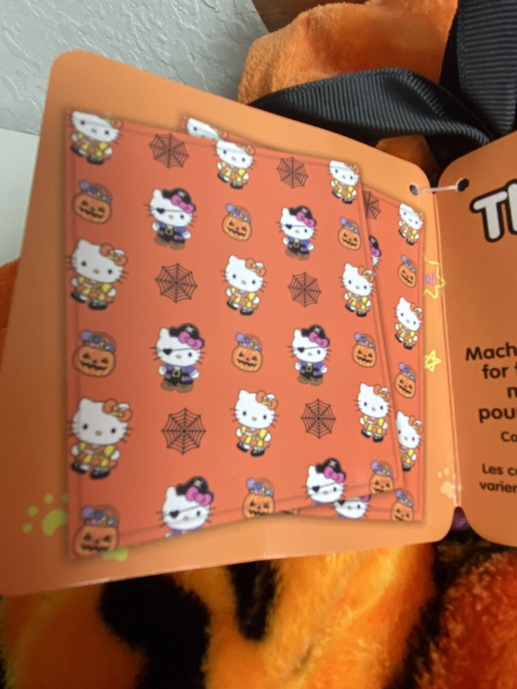 2 Pack Hello Kitty Halloween Throw Blankets Orange Web Pumpkin Pirate Candy Corn