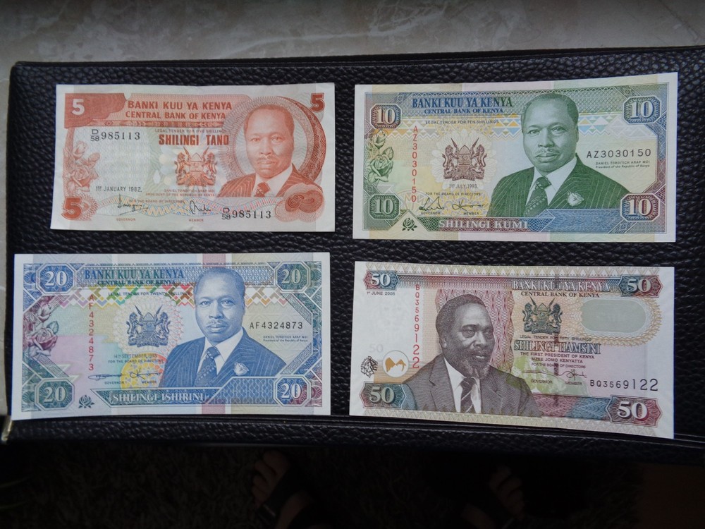 UNC, Kenya Banknotes