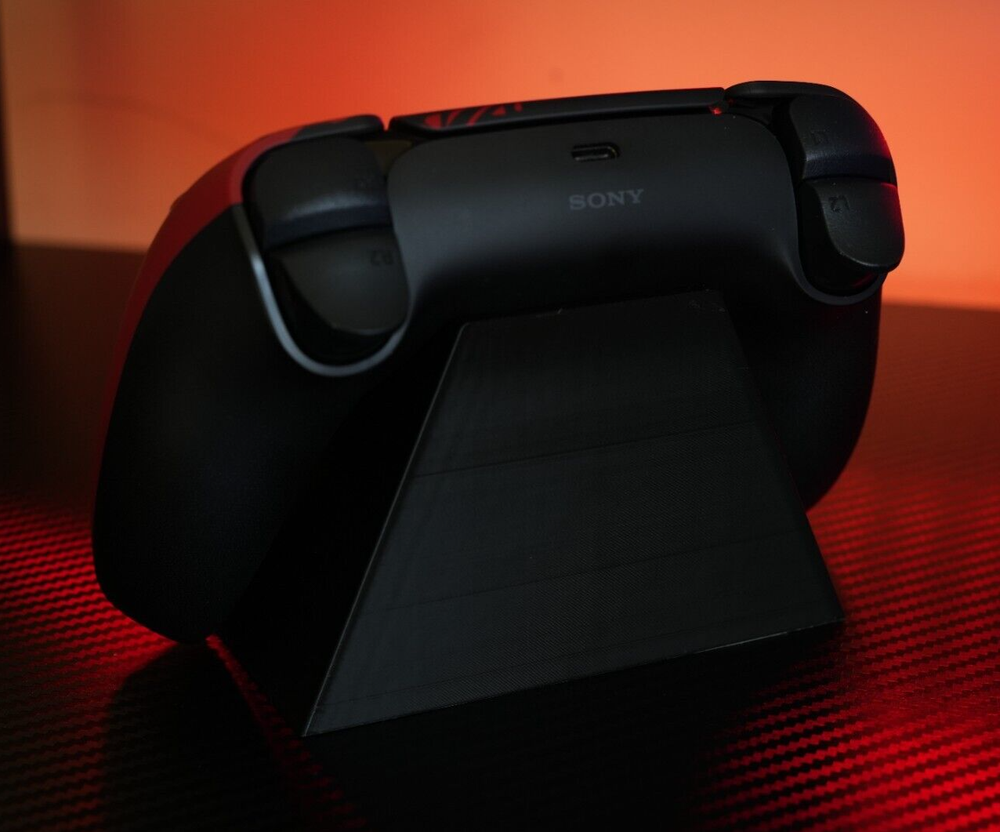 PlayStation 5 Controller STAND Black White spider PS3 PS4 compatible 3d Print