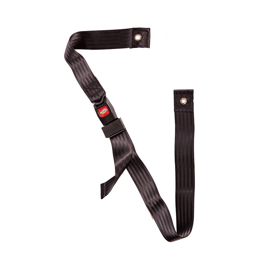 Wheelchair Seat Belt up to 48" Auto Style Metal Buckle by Healthline Trading
