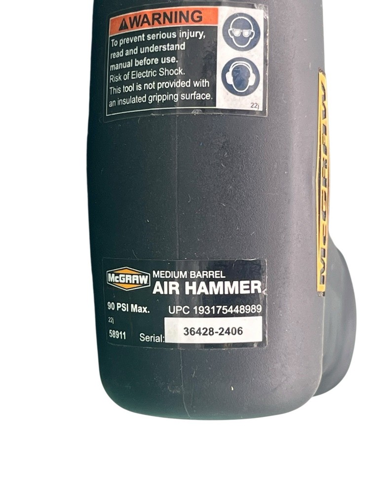MCGRAW 58911 Medium Barrel Air Hammer