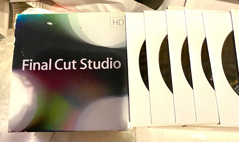 Apple Final Cut Studio Full Retail Ver Pro 7 DVD HD Studio