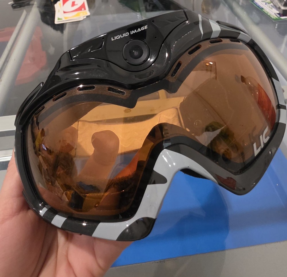 Liquid Image Camera Ski Goggles Built In Camera Snowboard Goggles Tested Working