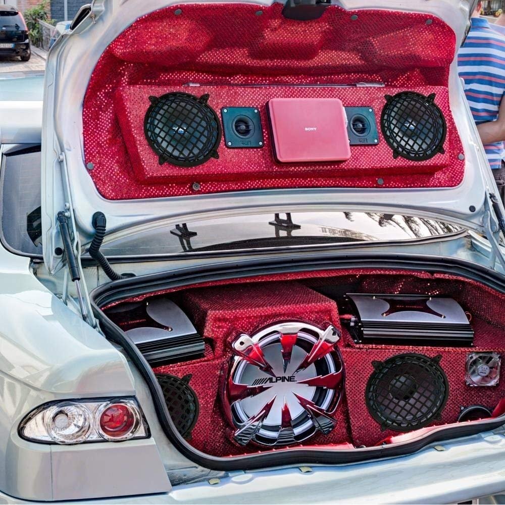 Pyle 5in Universal Speaker Grill Covers GW5BK