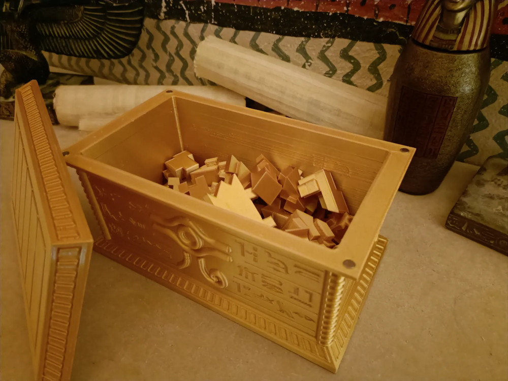 Millenium Sarcophagus (YU-GI-OH Deckbox) - Millenium YuGiOh Deck Box