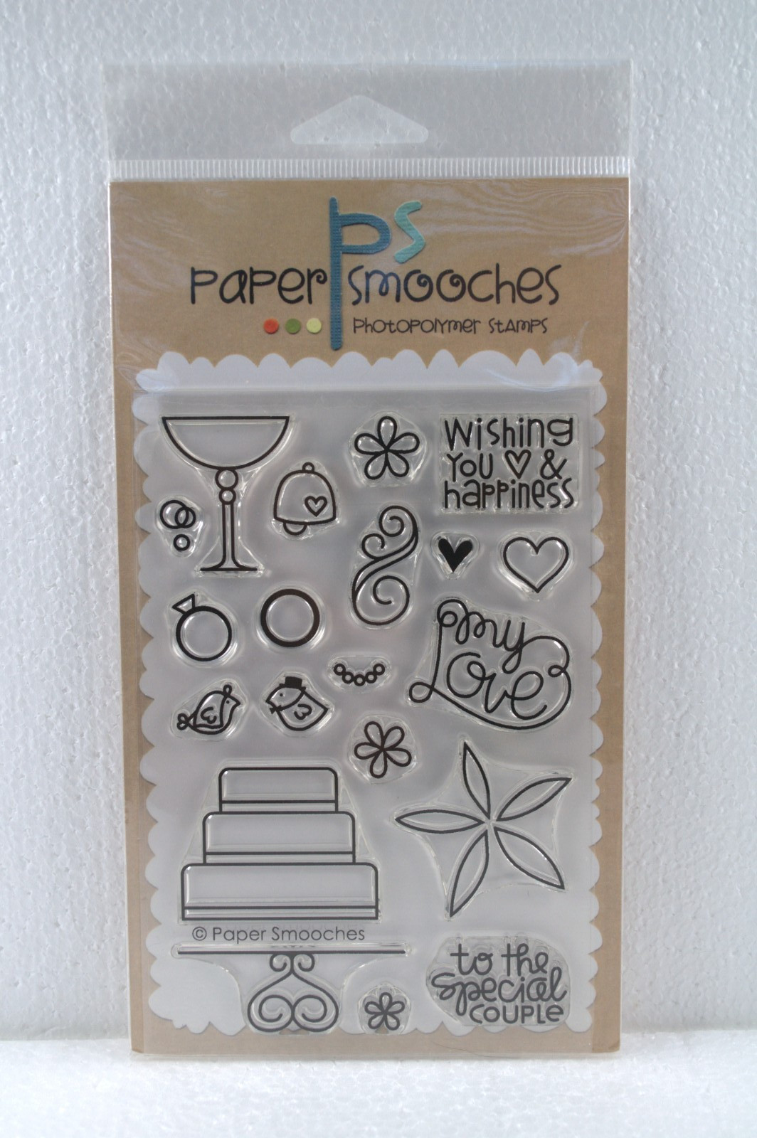 24 Different PAPER SMOOCHES Clear Stamps - YOU PICK! - NEW