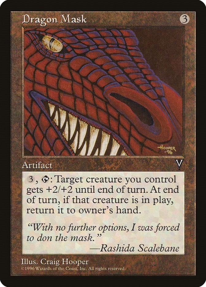 Dragon Mask Visions N/A MTG MP