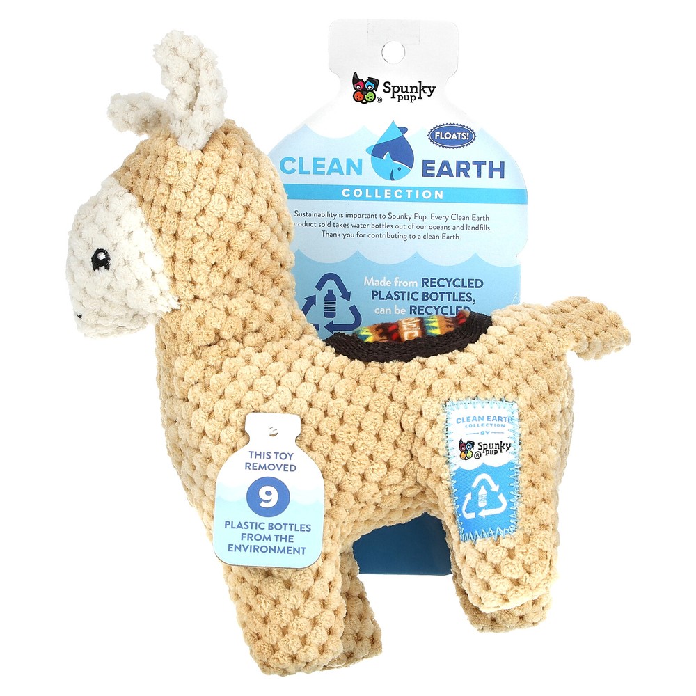 Clean Earth Plush, Llama, 1 Toy