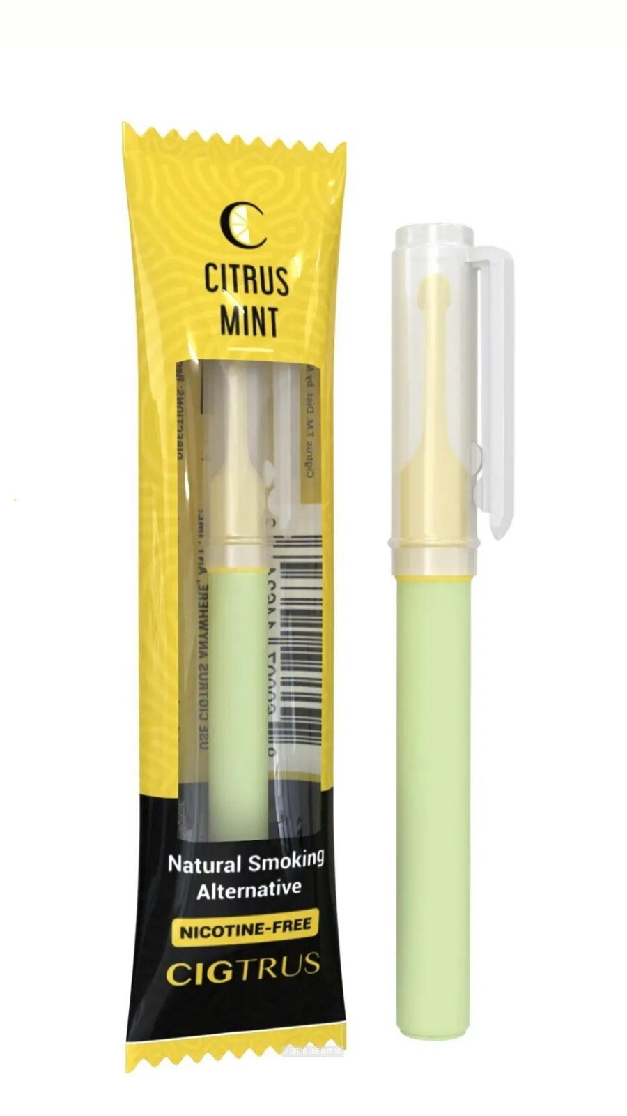 Nicotine-Free Smokeless Inhaler Cravings & Oral Fixation Relief 4 Flavor Variety