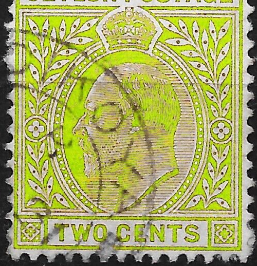 1903 Ceylon Sc #166 used VF CD: .. GIKOYA? HELP