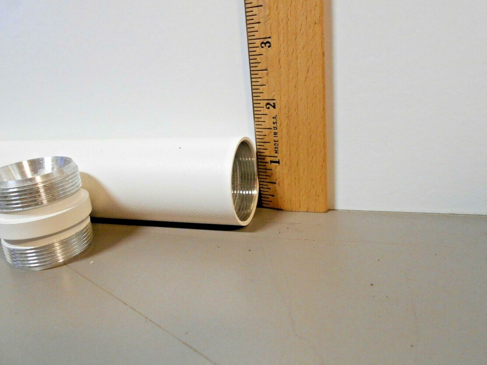 8 Inch fixed length extension pole for security camera ceiling mounts