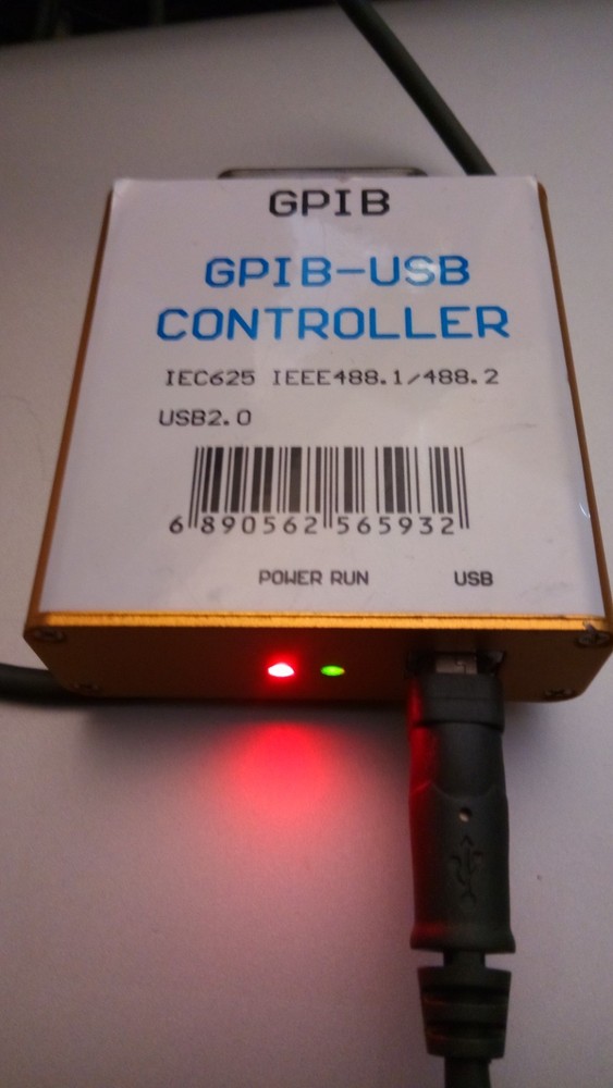 GPIB-USB CONTROLLER IEC625 IEEE488.1/488.2 USB2.0 WITH CABLE USB