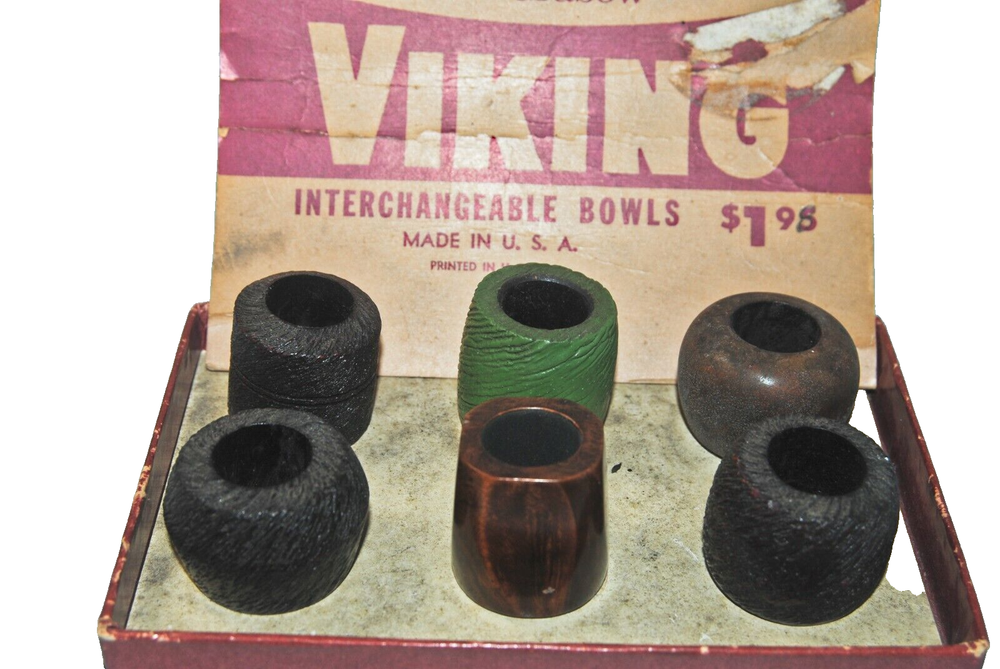Vintage 50’s Viking 6 pipe bowl store display