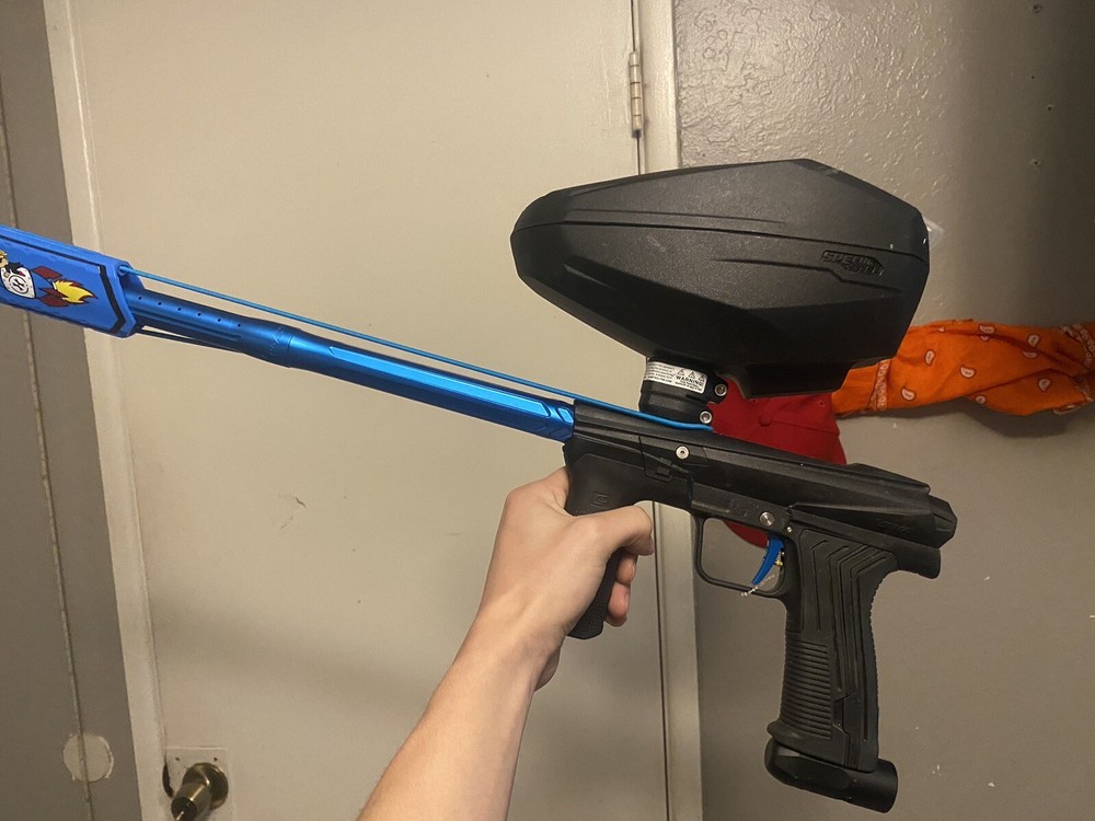 paintball gun used