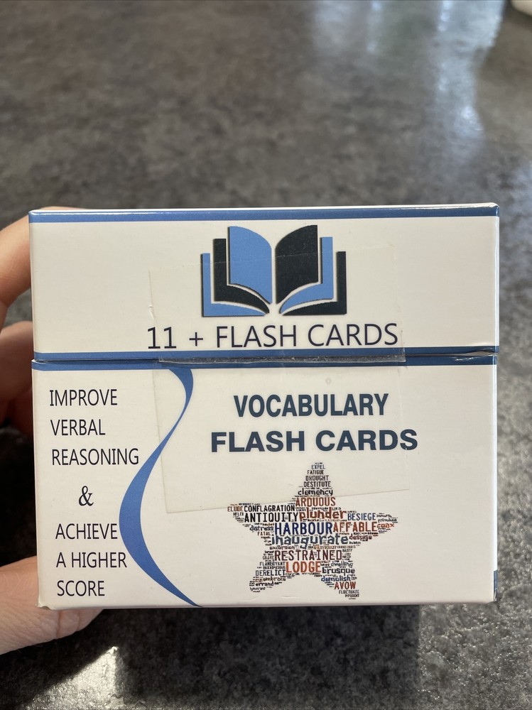 11+ Vocabulary flashcards