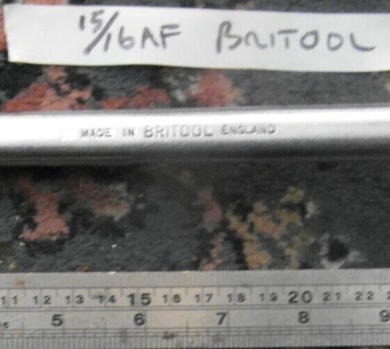 Britool 2RB8793 7/8" X 15/16" AF Ring Spanner