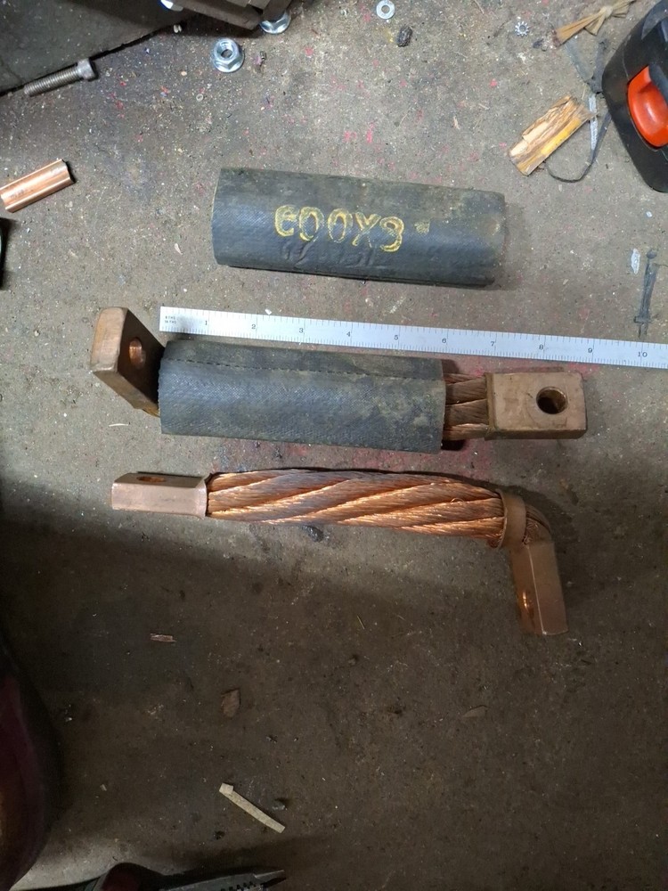 Spot Weld Shunts copper braid 8"