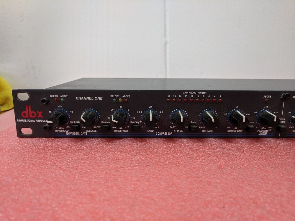 DBX 166XL 2-Channel Compressor Limiter/Gate Effects DSP Processor | REC256*