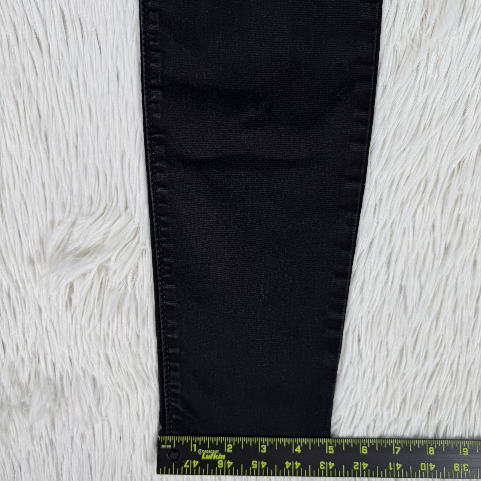 Lee Modern Series Black Mid-Rise Dream Legging Denim Jeans Women's Size 8M