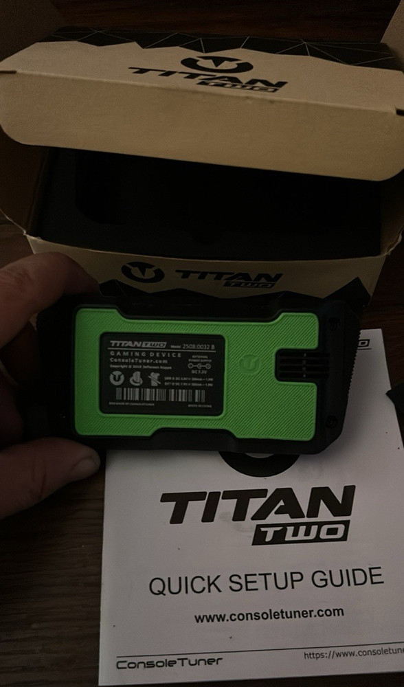 ConsoleTuner Titan Two Gaming Adapter Multi-Platform Green Black