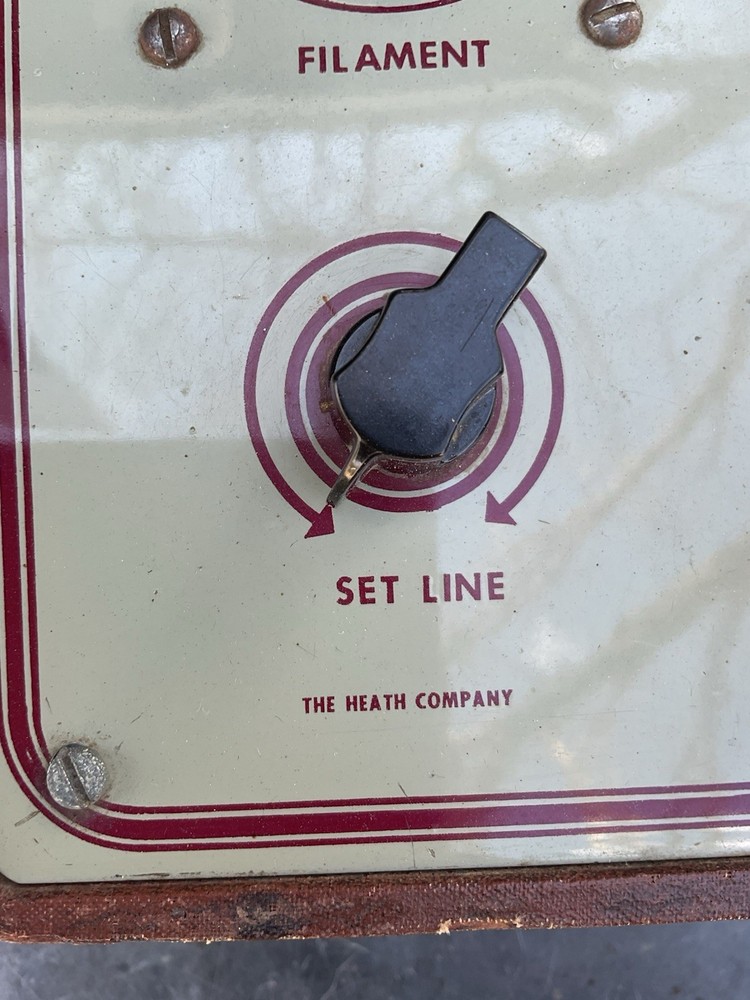 Heathkit TC-2 Tube Checker Tester Untested