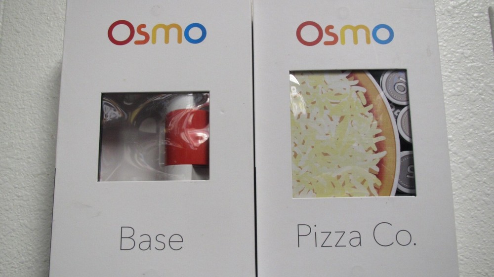 Osmo Genius Kit Learning System For IPad, Base, Numbers, Words, Tangram, Pizza