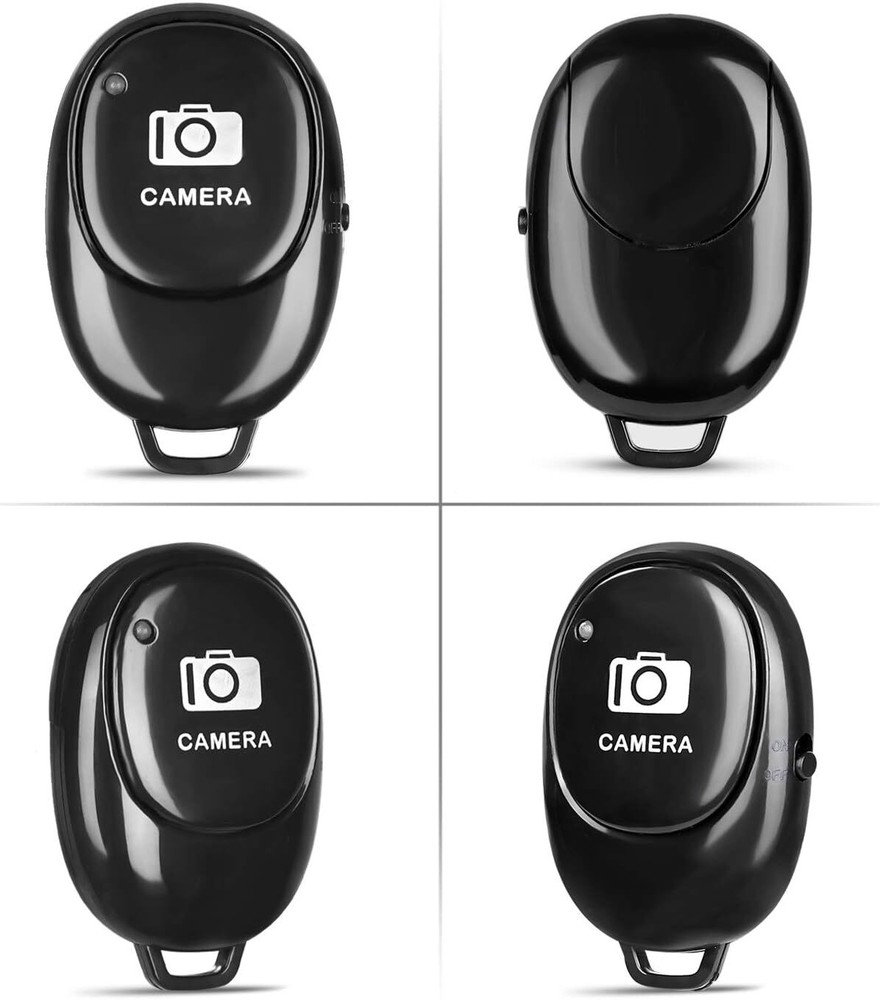 3 Pcs Camera Shutter Wireless Bluetooth Remote Control for Android Apple iPhone