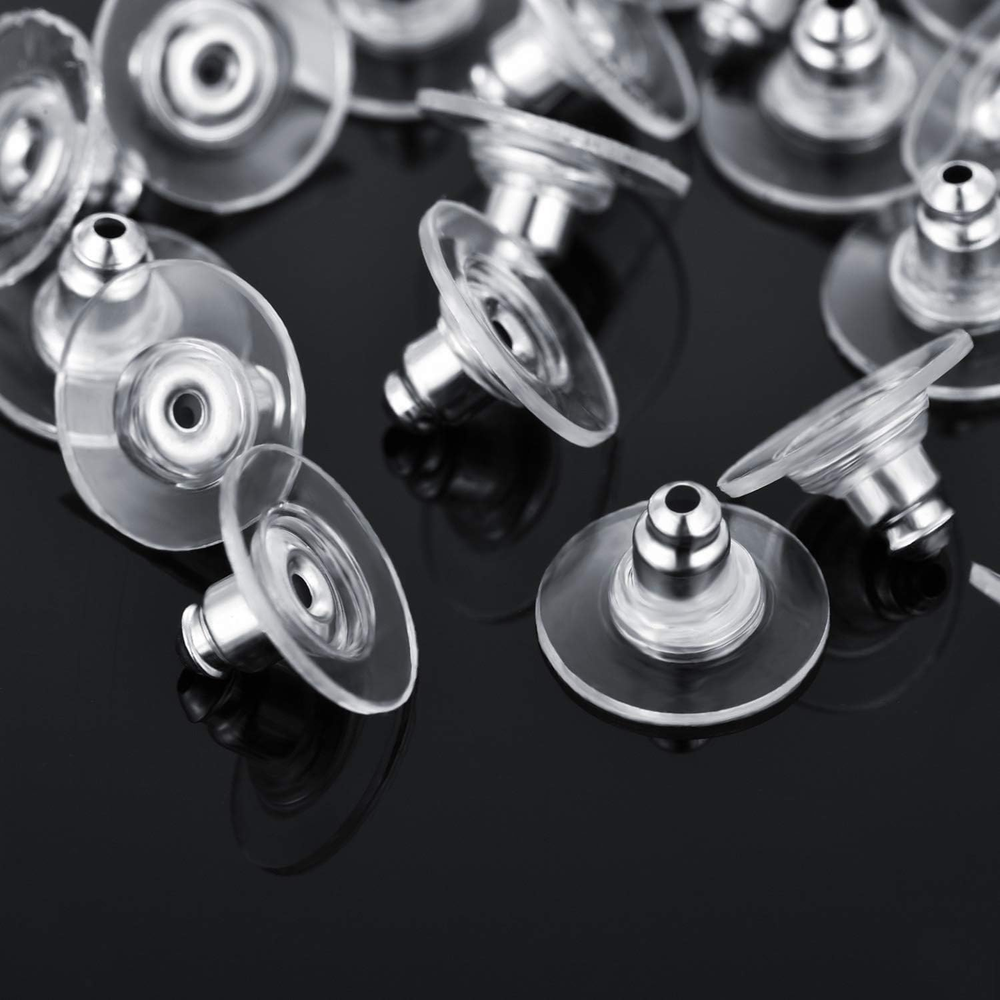 200 Pcs Earring Backs for Droopy Ears Earring Backs Replacements Earring Backs f