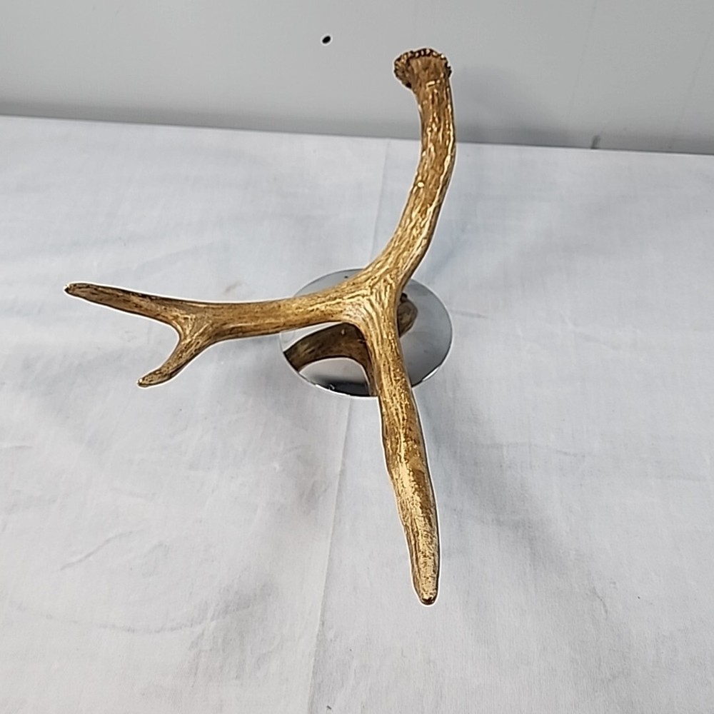 Deer Antler Single 3 Point on stand