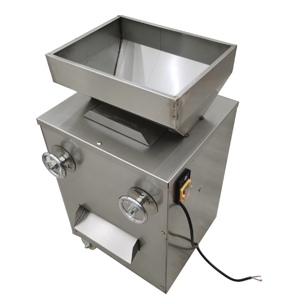 Commercial S/S Double Roller Crusher Machine for Oily Materials Continuous Feed