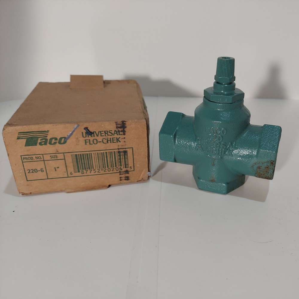 Taco 220-6 1" Universal Flo-check