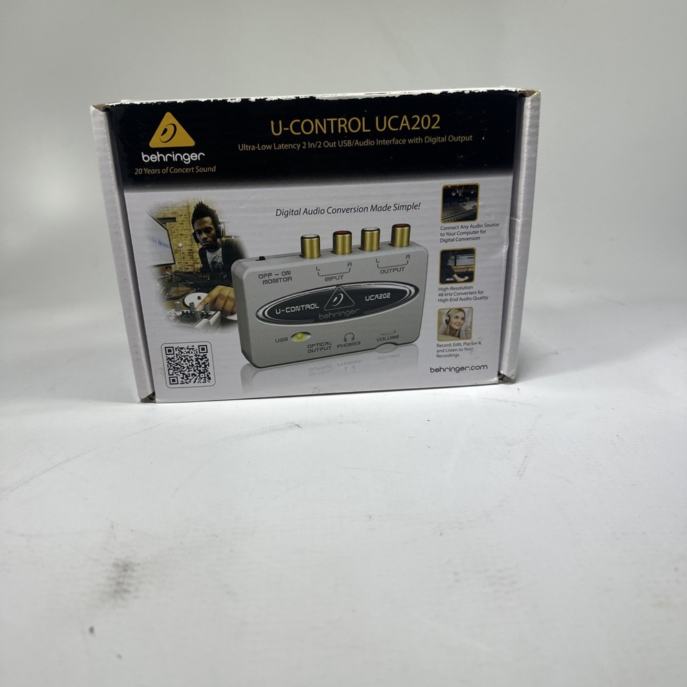 Behringer UCA202 Digital Recording Interface