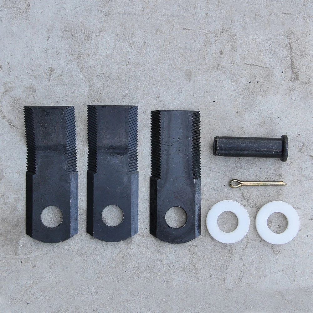 Mini Excavator Flail Mower Attachment with Two Hydraulic Hoses Free Shipping