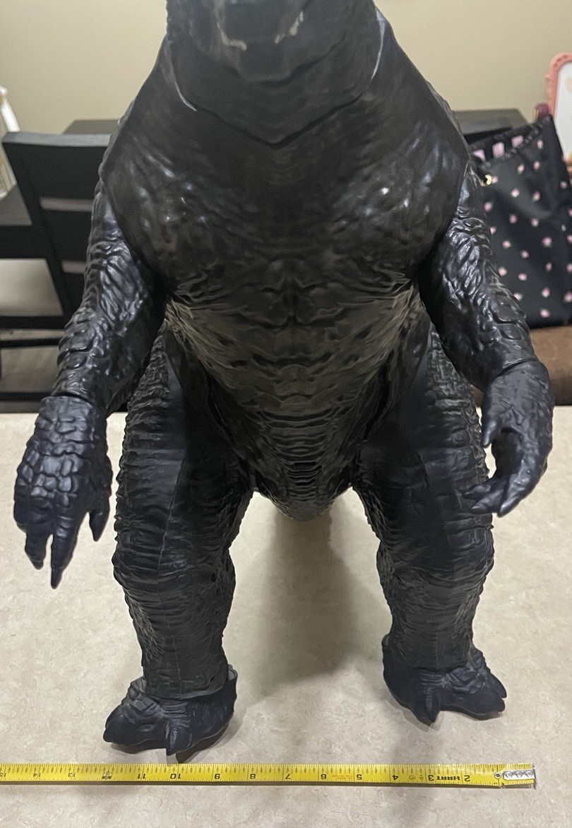 Toho Jakks Pacific 2014 Giant Size Godzilla 24" Figure - Missing Tip Of Tail